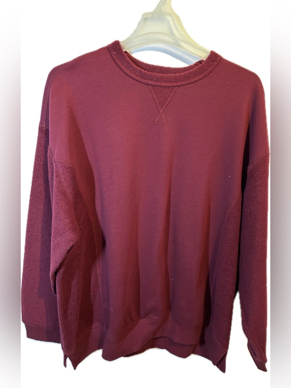 aerie Women's Crewneck Sweater - Burgundy